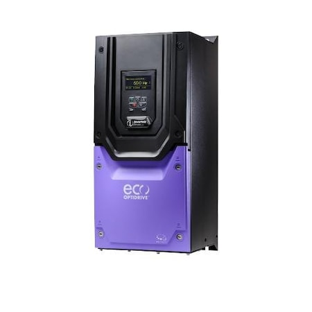 Invertek Drives 45 kW 60 HP, 65 A; Size 5, IP55;IV: Three Phase, 500-600 V;OV: Three Phase, 500-600 V ODV-3-560650-301N-TN